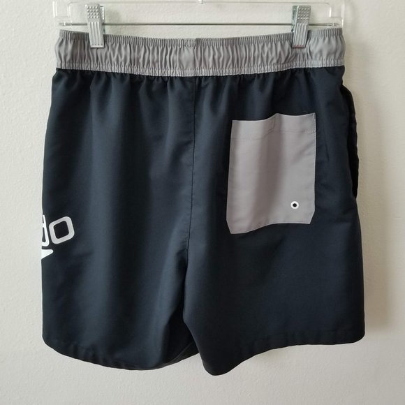 Speedo Graphic Redondo Volley 18" Swim Shorts Size Medium - Picture 6 of 7